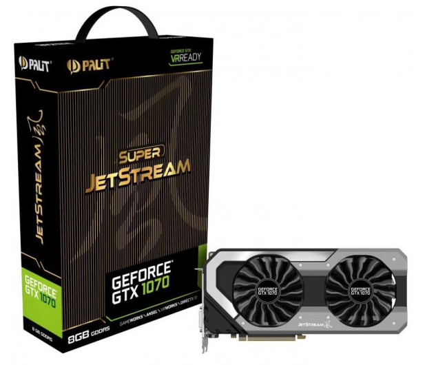 Palit GeForce GTX 1070 Super JetStream 8GB GDDR5